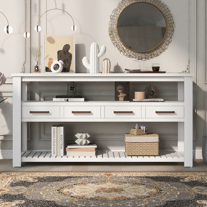 Soxtuk 61.5''Large Console Table