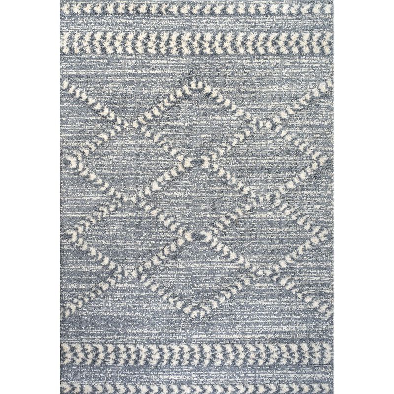 Sofie Moroccan Trellis High-Low Area Rug