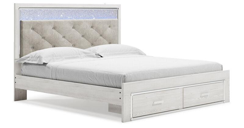 Altyra King Upholstered Storage Bed
