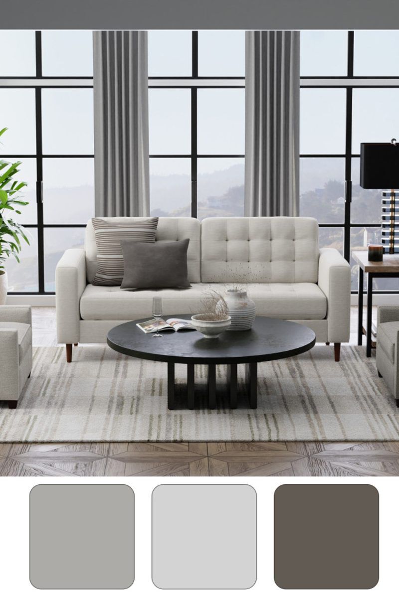 Richmond 39R3F Gray/White 9' x 12' Rug image number 2