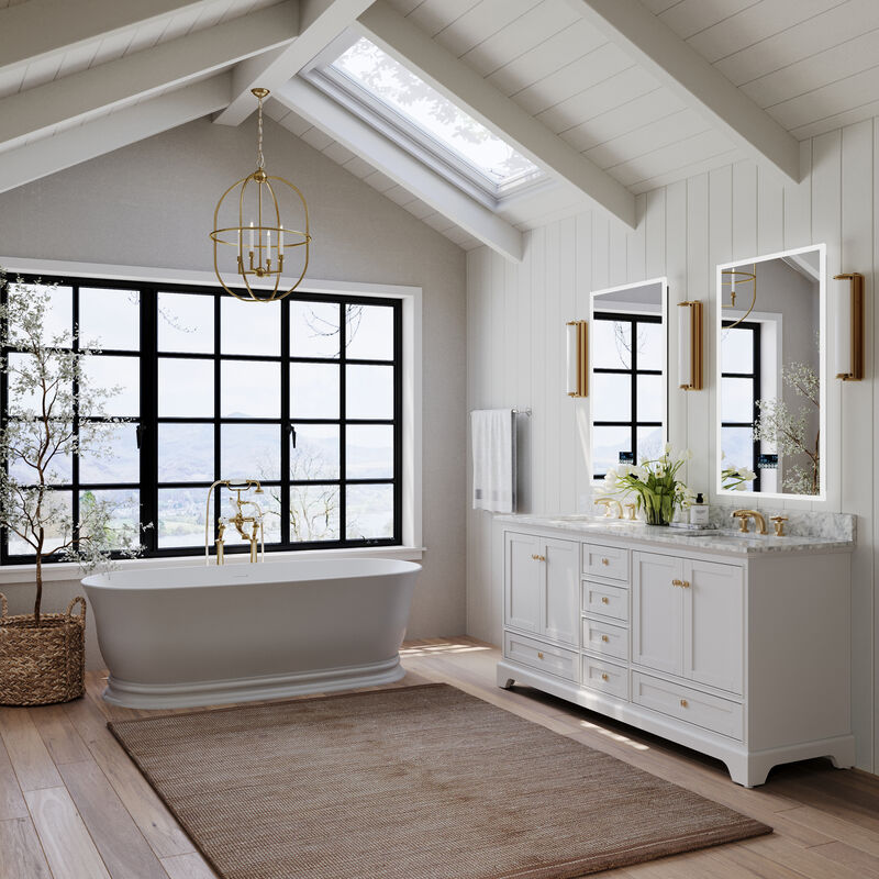 Audrey 72 in. Bath Vanity Set