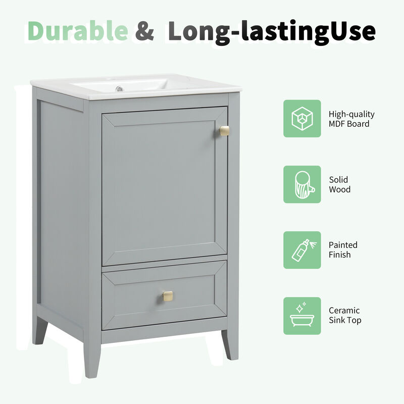 Merax Bathroom Vanity with Sink