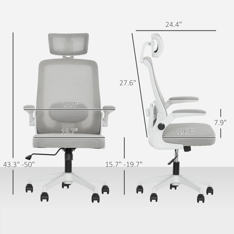 Adjustable Massage Office Chair with Lumbar Support for Home or Office