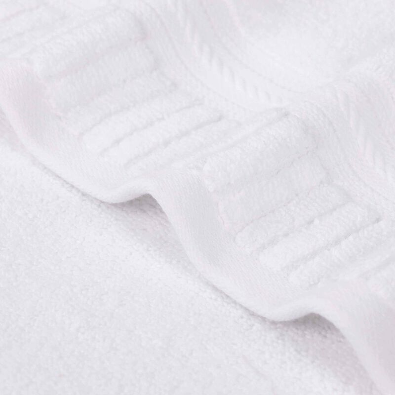 Set of 2 Zero Twist Cotton Bath Sheets Medium Weight Absorbent image number 2
