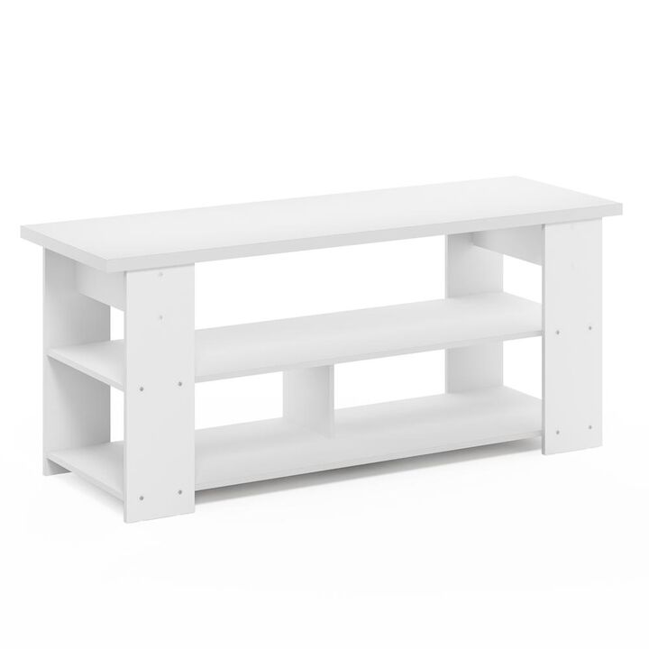 JAYA TV Stand Up To 55-Inch, White