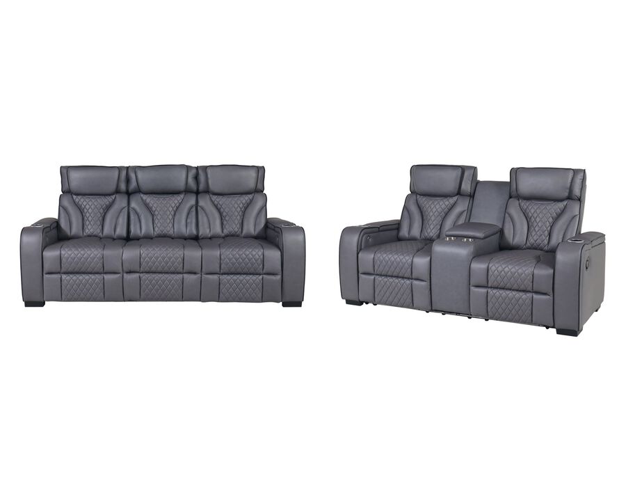 Blitz Motion 2-Piece Living Room Set