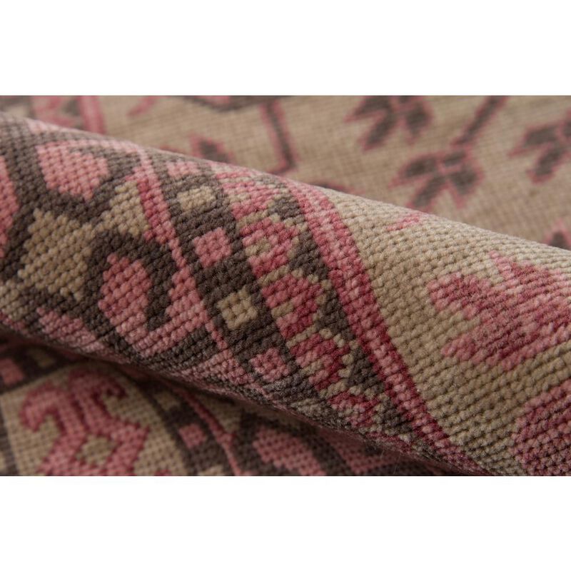 Momeni Traditional Rectangle Area Rug, Pink, 3'9 X 5'9