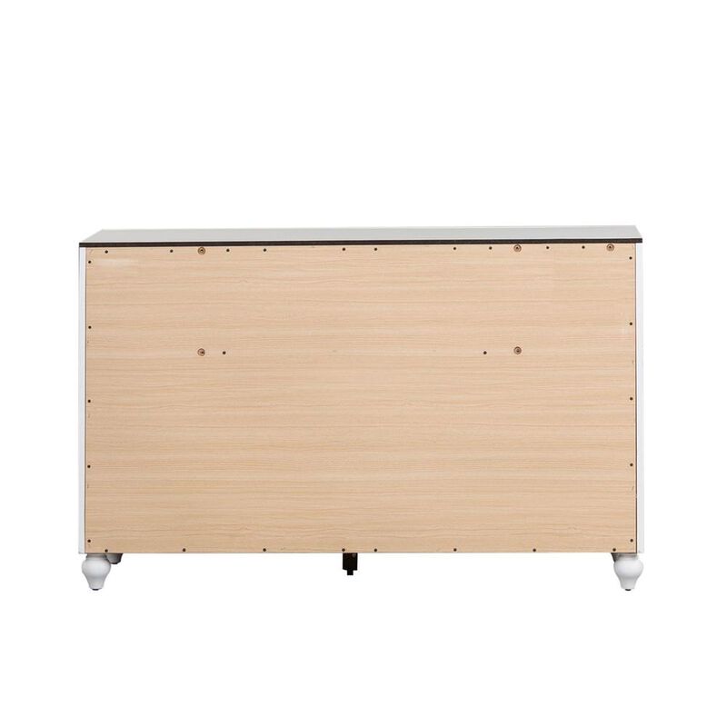 Liberty Furniture Cottage View 6 Drawer Dresser in White image number 3