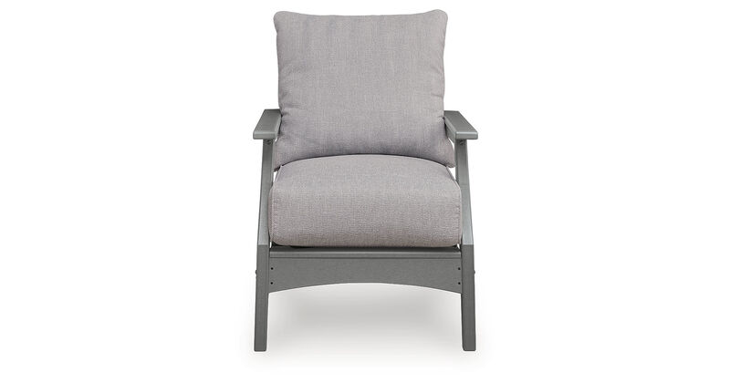 Lone View Bay Outdoor Lounge Chair with Cushion image number 2