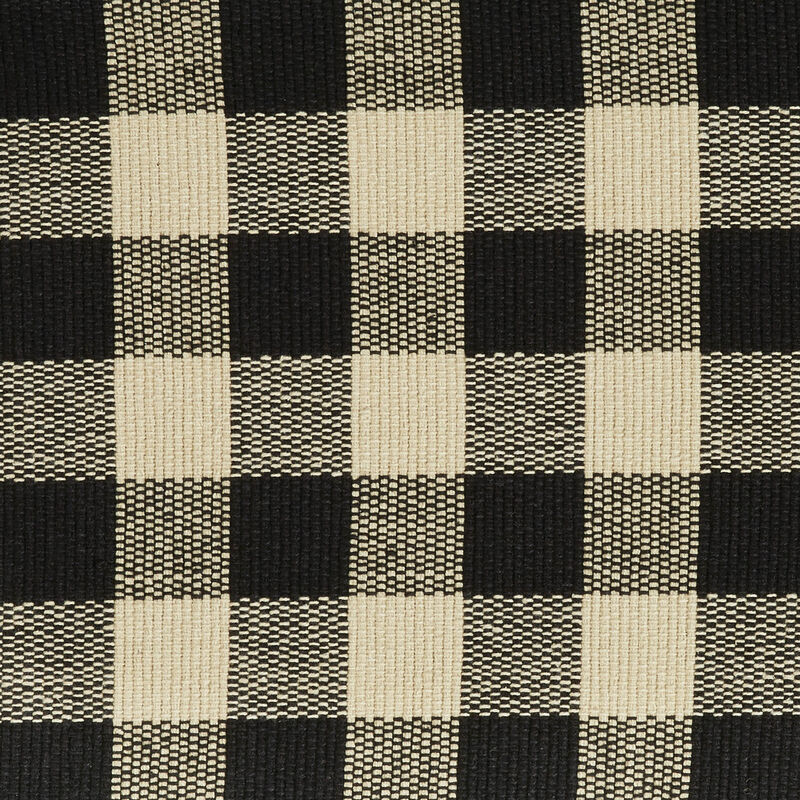 Park Designs Wicklow Star Black Gingham Yarn Runner 13" x 36" image number 2