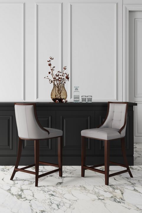 Fifth Avenue Light Gray Counter Stool