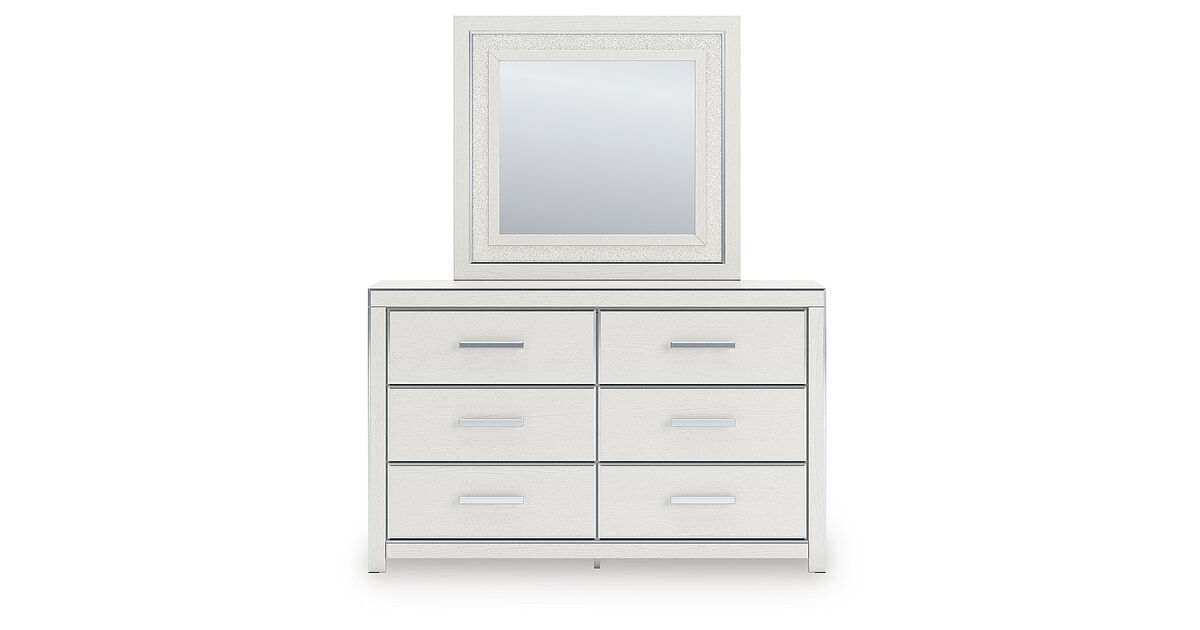 Birmonton Dresser and Mirror