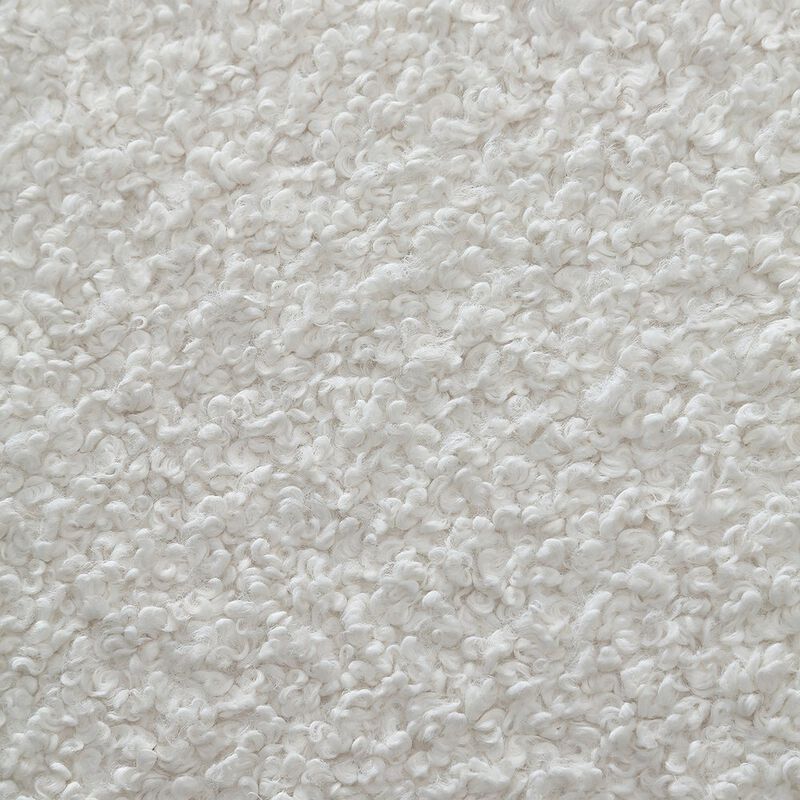 Michael Amini West Kensington Accent Bench - Cream Puff/Medium Espresso