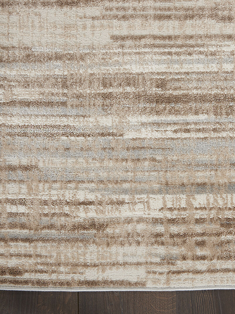 Elation ETN01 Ivory/Gray 2'2" x 14' Rug