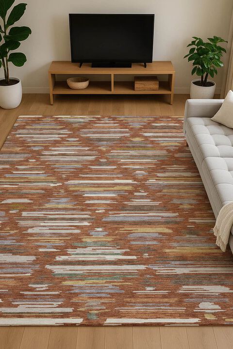 Kenner KN2 Paprika 3' x 5' Rug