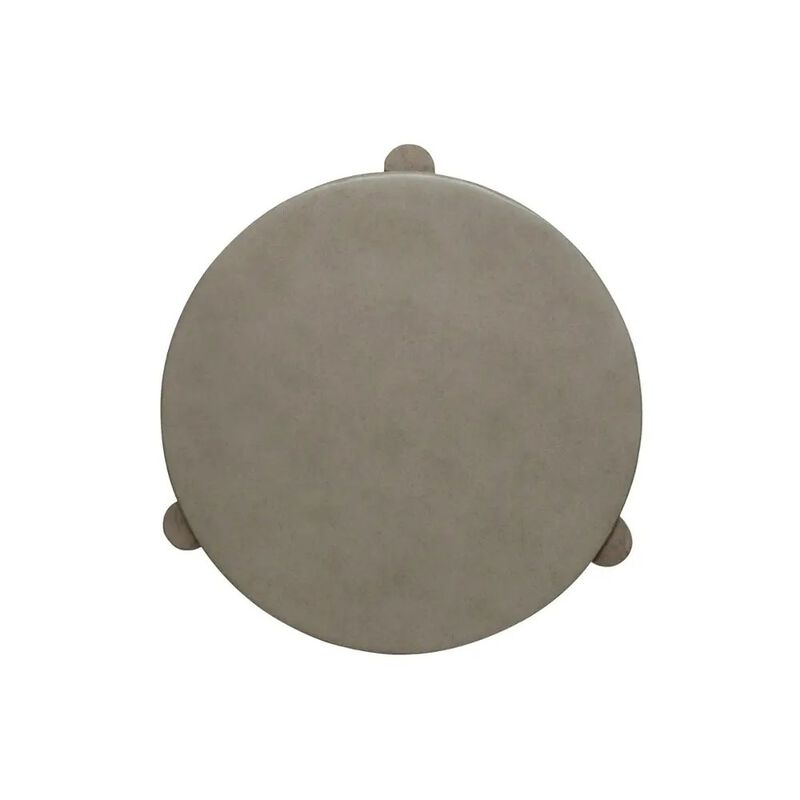 Liberty Furniture Affinity Chairside Table for Living Room - Dusty Taupe Faux Concrete Tops image number 2