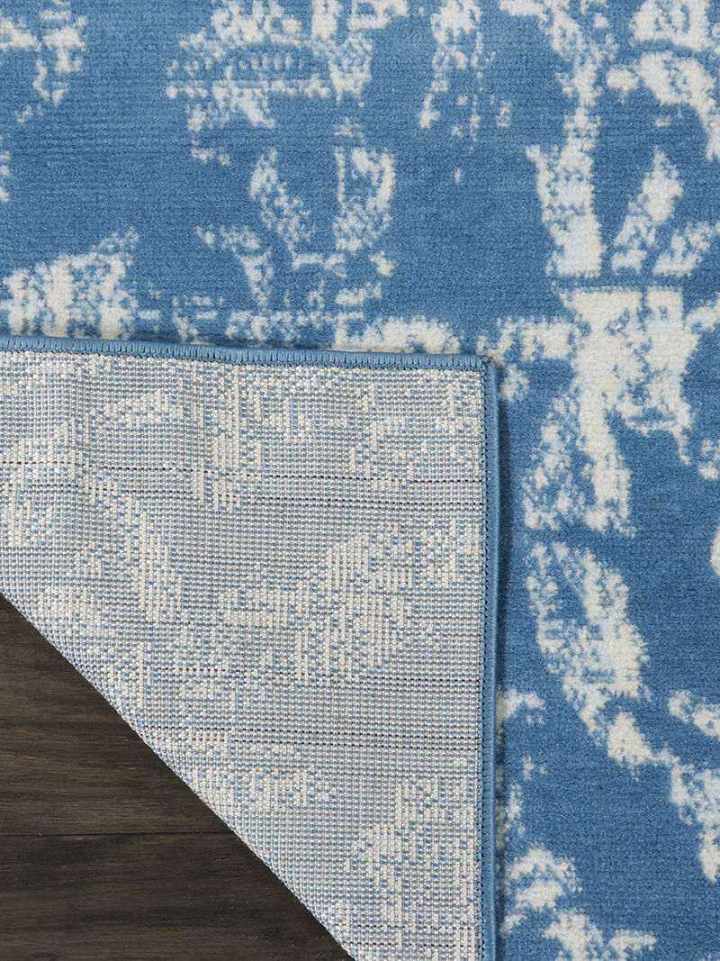Jubilant JUB09 Blue 2'3" x 7'3" Rug