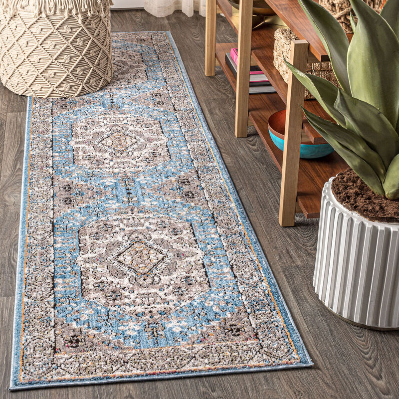 Kesan Vintage Medallion Area Rug