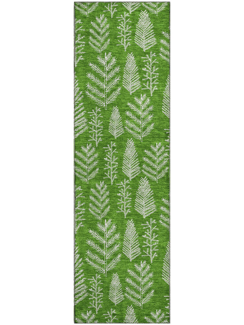 Merry & Bright MY21 Green 2'3" x 7'6" Rug