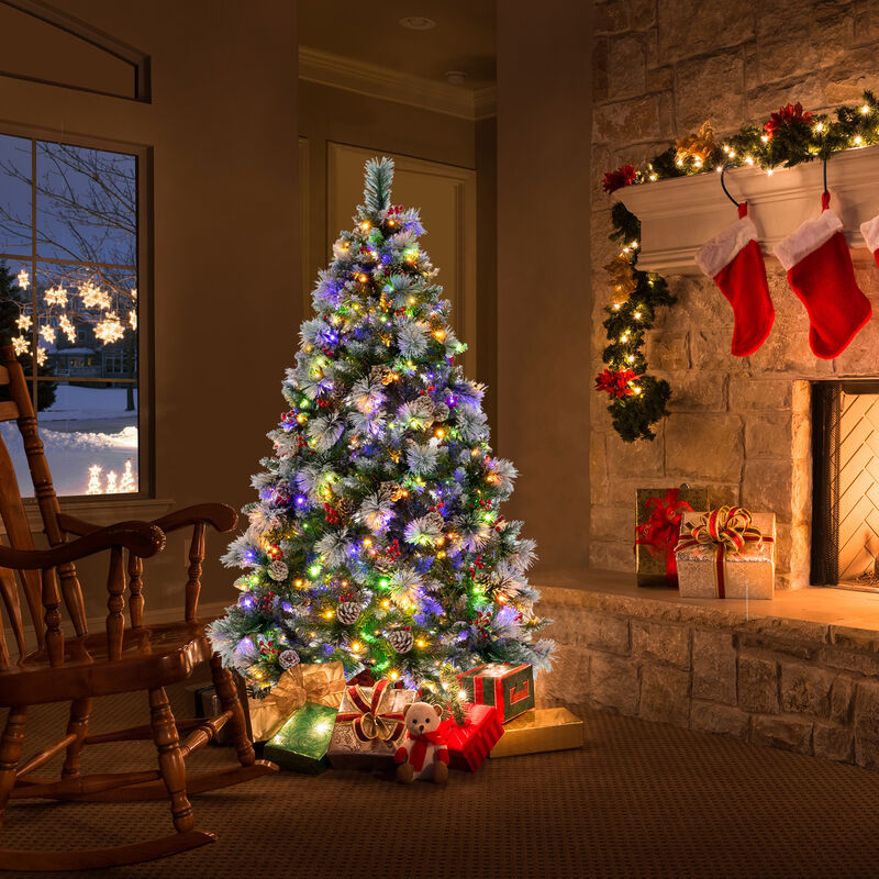 Pre-Lit Artificial Christmas Tree for Effortless and Festive Holiday Decor