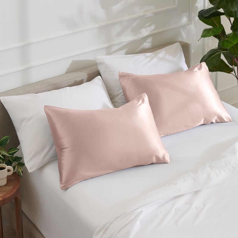 Satin Pillowcase Set for Hair and Skin image number 4