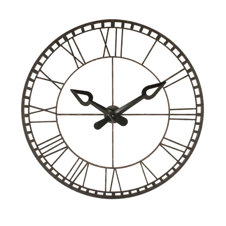 Iron Wall Clock