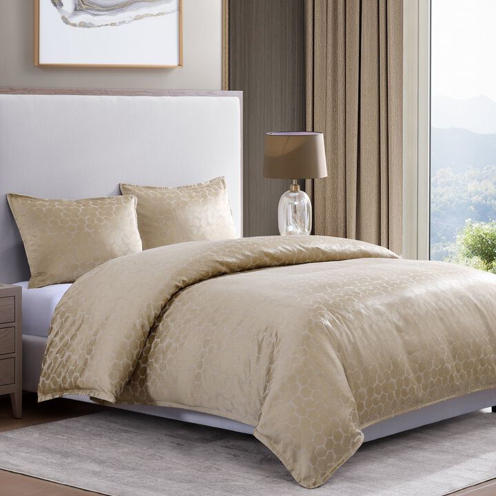 Honeycomb King Comforter Set
