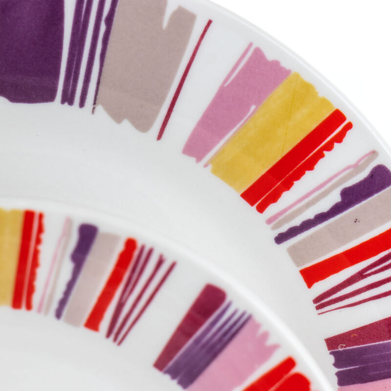 Gibson Home Orleans 12 Piece Ceramic Dinnerware Set