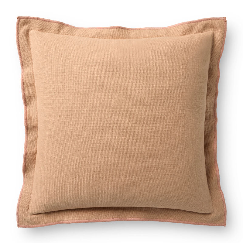 Captain PLF0003 26'' x 26'' Blush Down Pillow by Leanne Ford x Loloi image number 0