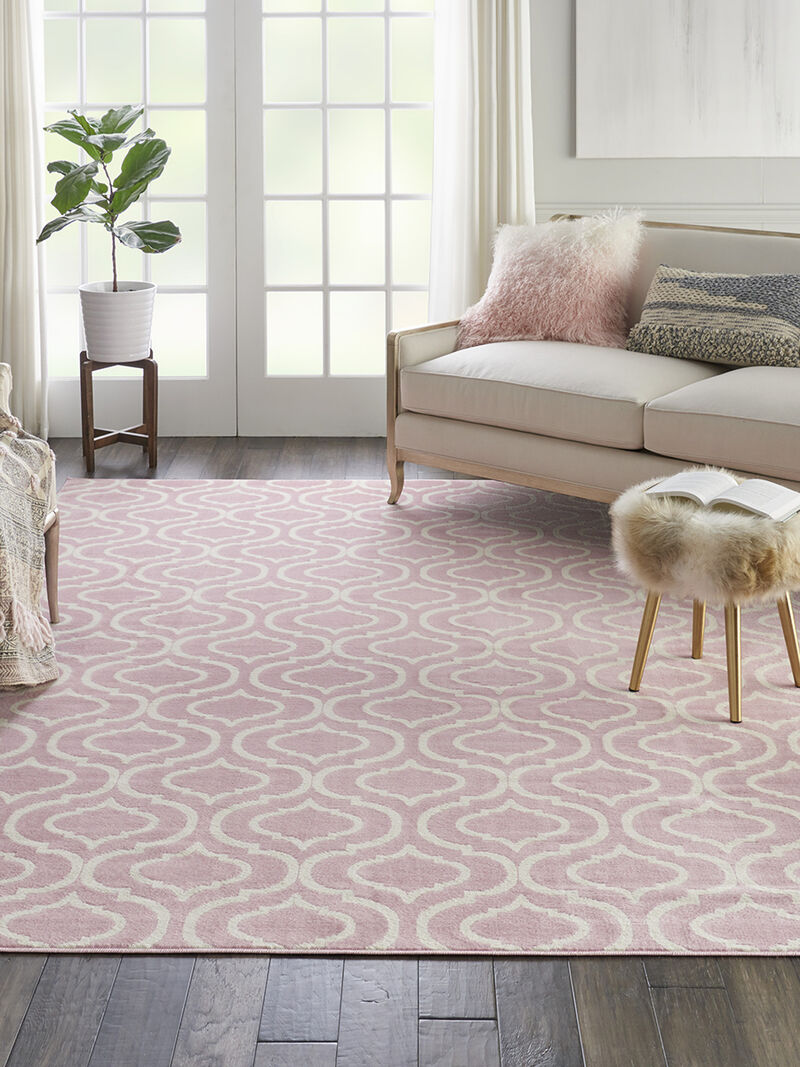 Jubilant JUB19 Pink 7'10" x 9'10" Rug