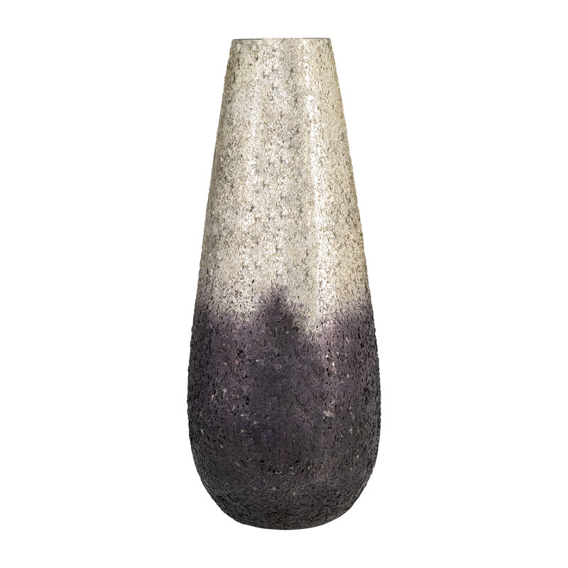 Glam Ombre Crackle Vase