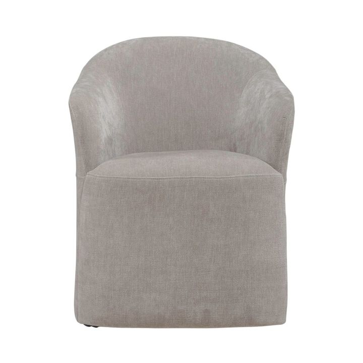 Liberty Furniture Accent Dining Chairs with Castors - Truffle Upholstry - Set of Four