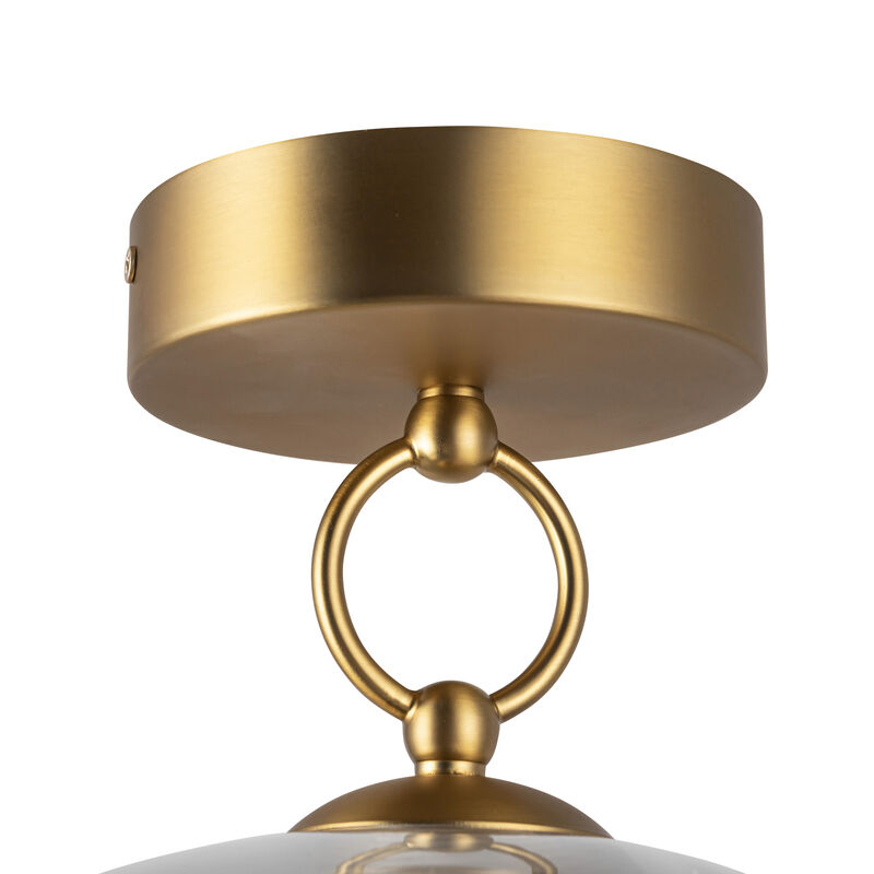 Leota 8 in LED Semi Flush Mount image number 3