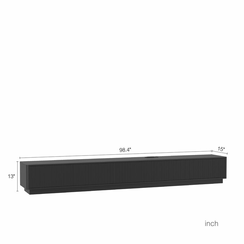 Zatsem LED TV Stand image number 3