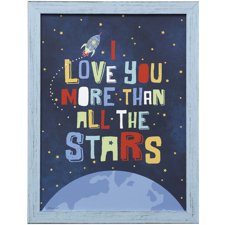 All The Stars Framed Print