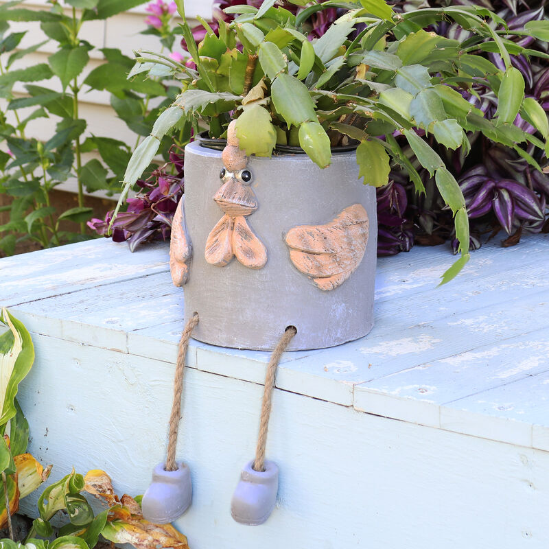 Sunnydaze Magnesium Oxide Tate the Turkey Indoor Plater Statue - 6 in