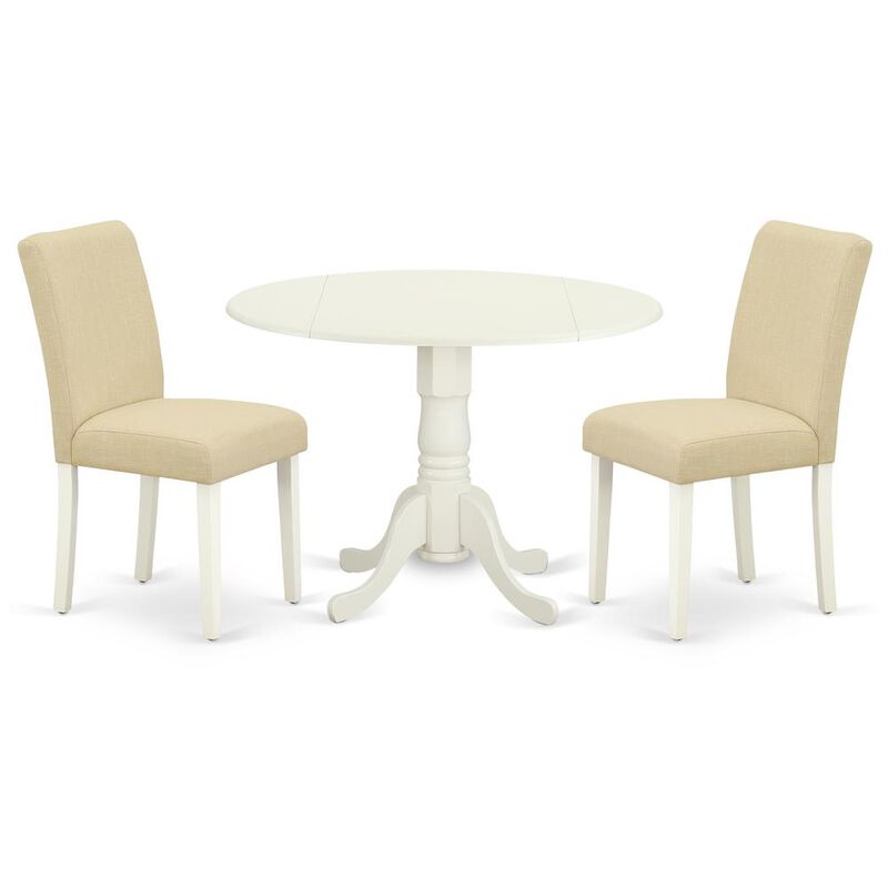 Dining Room Set Linen White