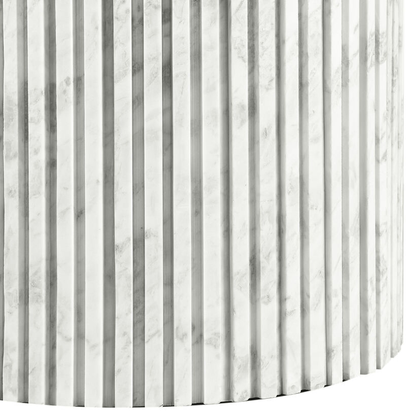 Meridian Furniture Genoa White Coffee Table image number 5