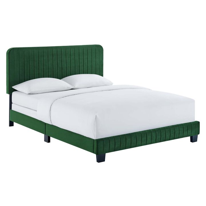 Modway - Celine Channel Tufted Performance Velvet Full Bed
