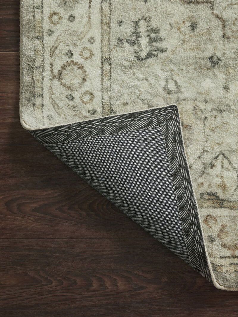 Rosette ROS09 Sage/Beige 3'3" x 5'3" Rug