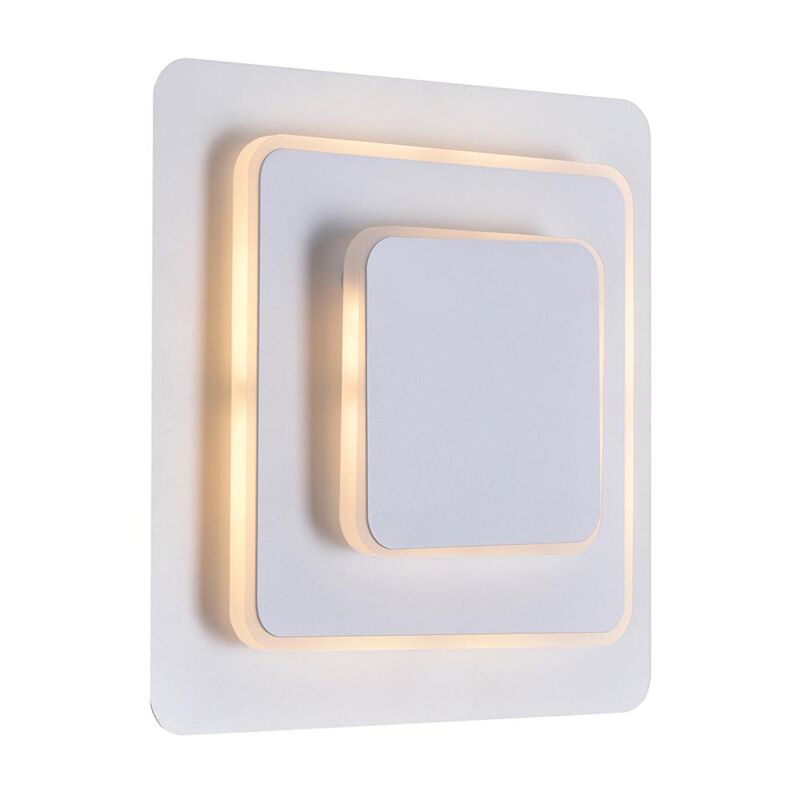 CWI Lighting Private I LED Sconce With Matte White Finish