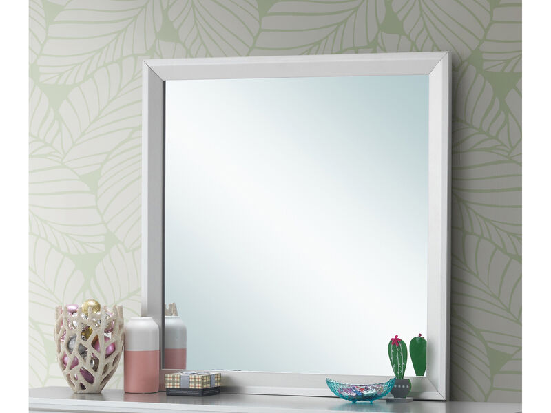 36 in. x 36 in. Classic Square Framed Dresser Mirror.