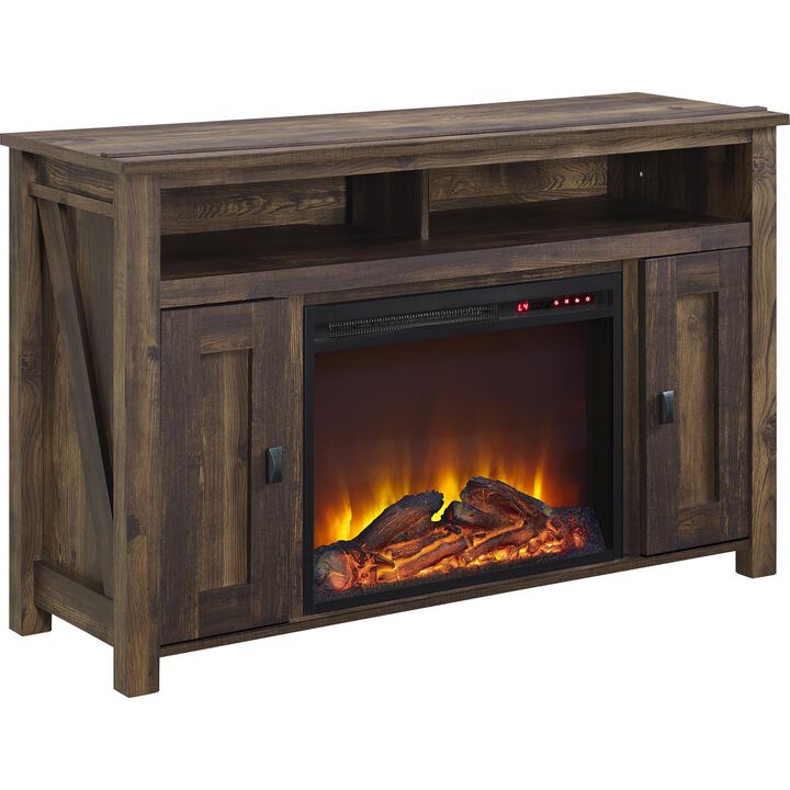 Farmington Electric Fireplace TV Console for TVs up to 50"