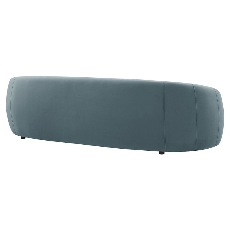 Contessa Curved Performance Velvet Sofa image number 4