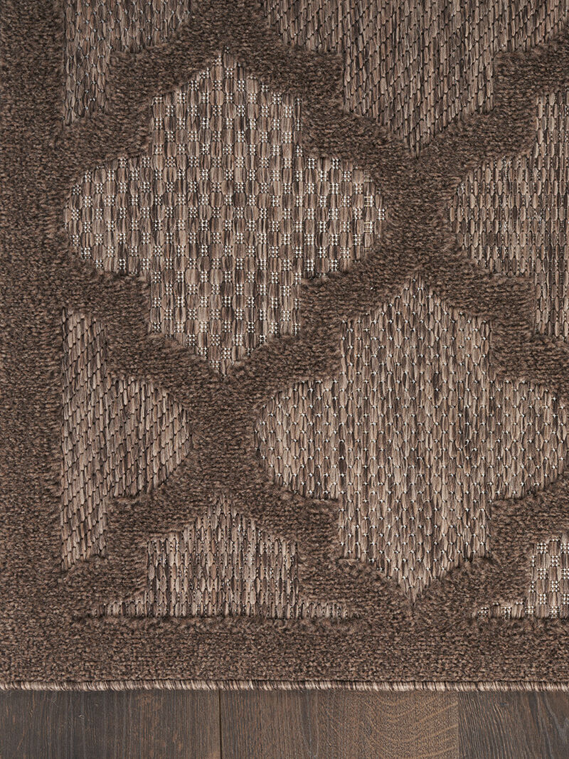 Easy Care NES01 Brown 6' x 9' Rug