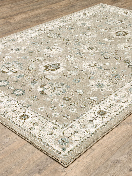 Andorra 2'3" x 8' Beige Rug