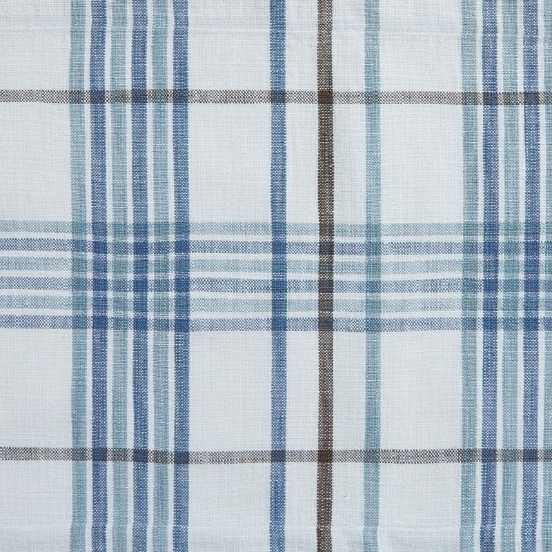 Split P Abbott Plaid Blue Placemat Set of 4 image number 2