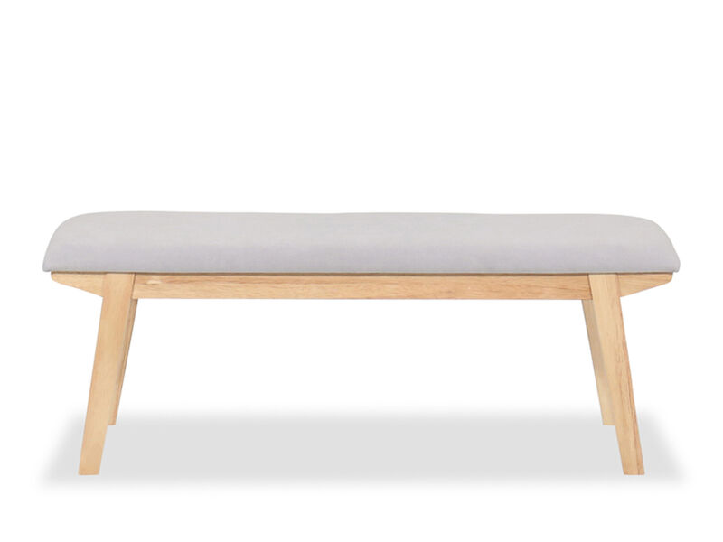 Uptown 47" Dining Bench in Natural Oak