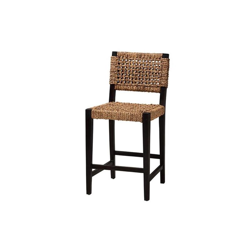 Baxton Studio Alise Modern Bohemian Counter Stool