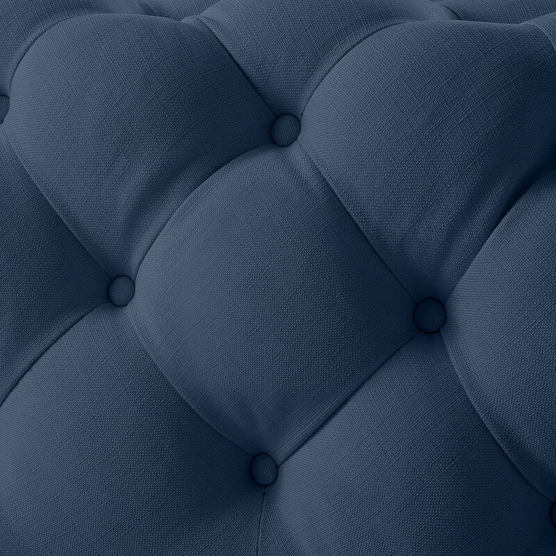 Inspired Home Brett Cocktail Ottoman